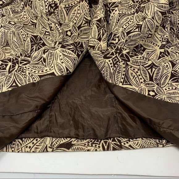 Women's Patterned Coat - Picture 11 of 13